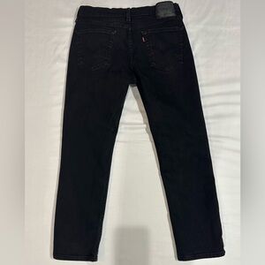 514 Levi's Black Straight Jeans Classic Style